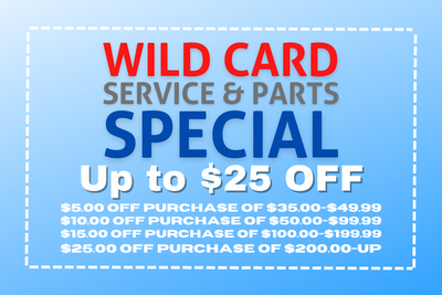 Wild Card Special Parts and Service